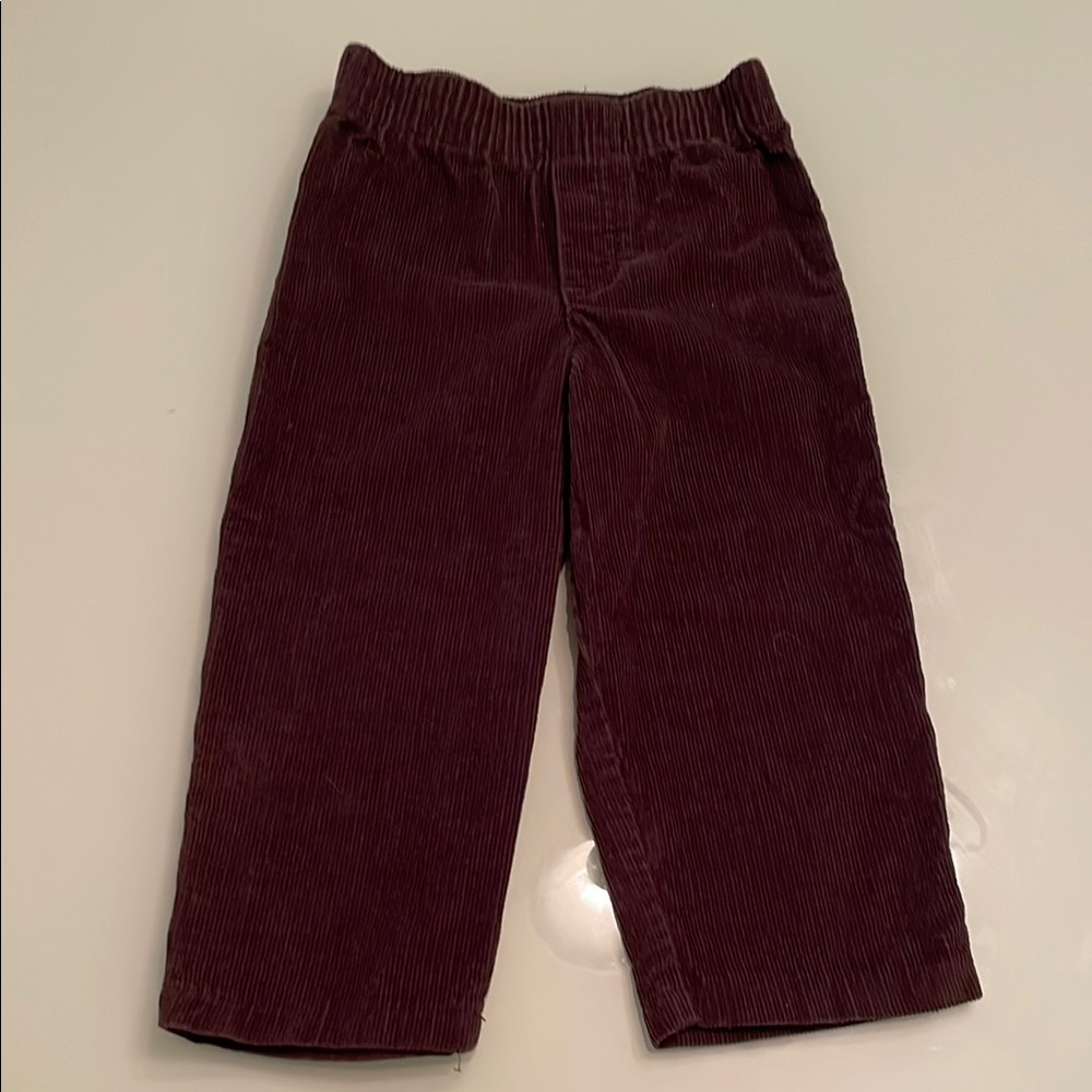 💚 3/$10    24 months Dark Brown Corduroy Toddler Pants